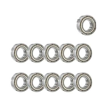 Imagem de Rolamentos De Esferas De Aço Carbono 625ZZ 5x16x5mm 10pçs Para Scooter