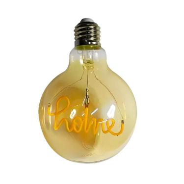 Imagem de Lâmpada De Filamento Home Âmbar G125 4W 2200K E27 Bivolt - Embu Led