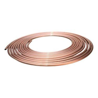 Imagem de Tubo De Cobre 3/8 X 6 Metros, Refrigeração, Ar-condicionado - no-brand
