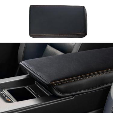 Imagem de Neepiar Capa de apoio de braço para console central compatível com Honda Prologue EV 2024 2025 2026 capa de caixa de apoio de braço de couro preto protetor de almofada de tampa de descanso de braço