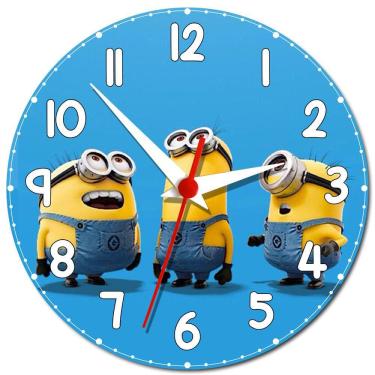 Imagem de Relógio de Parede Minions Personalizado