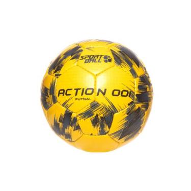 Imagem de Bola de Futsal Quadra Salão Costurada a Mão Sport Ball Action 001, Ama