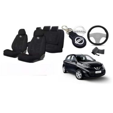 Imagem de Conjunto Capas Premium Personalizado March 14-19 + Volante + Chaveiro 