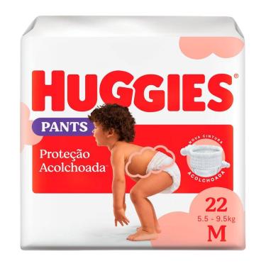 Imagem de Fralda Roupinha Huggies Supreme Care Tamanho M Pacote Jumbo 22 Unidades Descartáveis