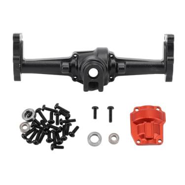Imagem de SIWOTED Eixo Dianteiro Carcaça Estabilidade Superior Liga de Alumínio Durável para HOBBYPLUS 1/18 4WD CP18P Carro de Controle Remoto (Preta)