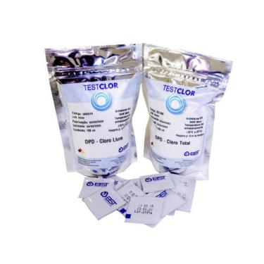 Imagem de 2 Pacotes Reagente Dpd Para Cloro Livre - Bst - Analab