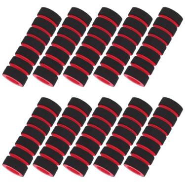 Imagem de balacoo 20 peças de almofadas de rolo de substituição para equipamentos de fitness, manga para máquinas de enrolar pernas, bancos de halterofilismo, suporte confortável para treinamento abdominal