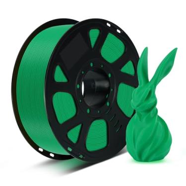 Imagem de Kingroon Filamento de impressora 3D PLA, precisão dimensional +/- 0,02 mm, carretel de 1 kg (1 kg), 1,75 mm (verde)