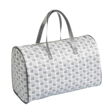 Imagem de Bolsa Térmica Baú 15 Litros Impermeável PVC Grande com Alças e Zíper para Natação e Esportes 20x25x40cm Viagem Cooler Térmico (Cinza Assencio)