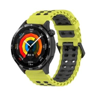 Imagem de Pulseira De Silicone De 22mm Para Huawei GT 6 Pro, GT5, GT4, GT3, Band