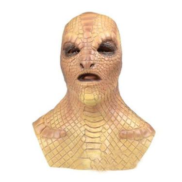 Imagem de Capacete de Halloween Mask Viperes Latex Horror Cosplay 35x42cm - yiwe
