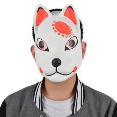 Imagem de Máscara de cosplay Kamado Tanjiro, adereços de látex para Ha - yiweisa