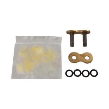 Imagem de Fecho De Corrente De Moto Dourado Com Vedação De Óleo, Elo Mestre Cone