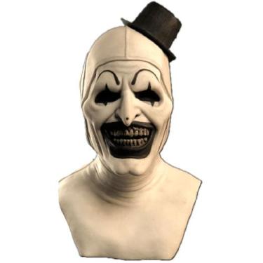 Imagem de Máscara Terrifiers Clown Hood Halloween Cosplay Latex Overhead - yiwei