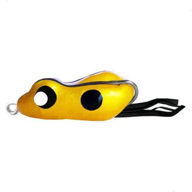 Imagem de Isca Matadeira Monster Frog 4.8cm Metalica Sapinho Frog Para Pesca Tra