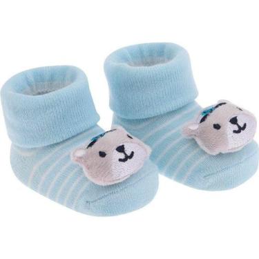 Imagem de Meia bebê masculino bichinho pimpolho (rn)
