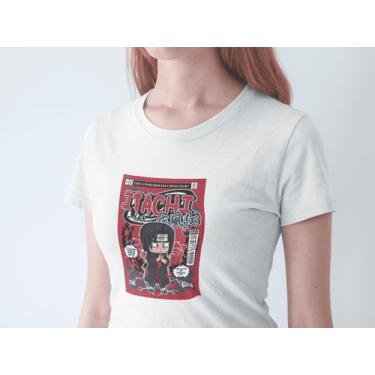 Imagem de Camiseta Poster Pop Style Inspiração ITACHI UCHIHA Estampa DTF 100% Al