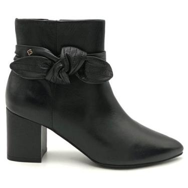 Imagem de Bota Feminina Cano Curto Capodarte 4018223, Preto, 37