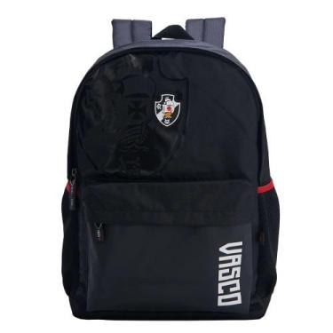 Imagem de Mochila Esportiva Escolar Futebol Vasco força Jovem 16515 Oficial Cor: