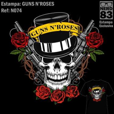 Imagem de Camiseta Guns N' Roses - Nerd 83, P