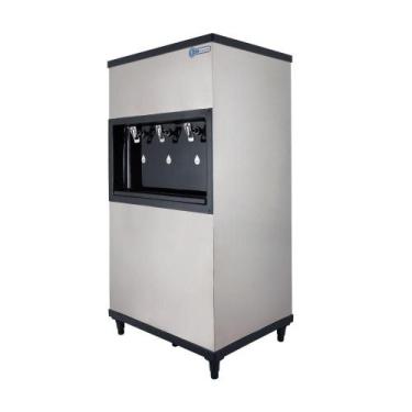 Imagem de Bebedouro Industrial Coluna Knox 100L Uniq 2 Torneiras Geladas 1 Torne