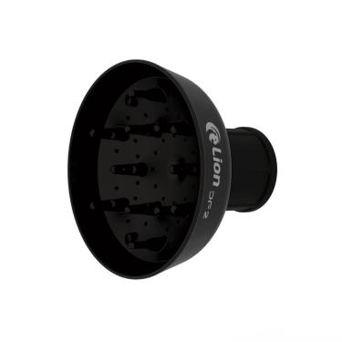 Imagem de Difusor para Secador Lion Universal Definição de Cachos Volume e Menos Frizz Preto Lion do Brasil