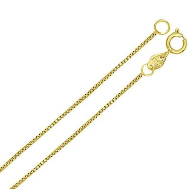 Imagem de Colar Banhado Ouro 18k Corrente Veneziana 45cm Cordão