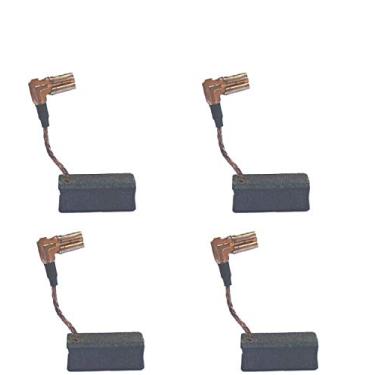 Imagem de 4 peças de escova de motor de carbono compatível com DeWalt DWE4120 / DWE4011,Dewalt N097696 peça de reposição de motor de moedor