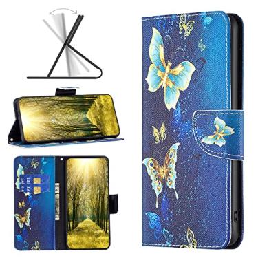 Imagem de Capas de telefone estampadas de luxo Samsung Galaxy A14 5G capa de couro bonito slots para cartão de visita clipe de carteira à prova de choque capa de telefone Samsung A14 5G capas (3, Samsung A14 5G)