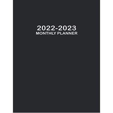 Imagem de 2022-2023 Monthly Planner - Pretty Minimalist Cover: Two Years Simple At a Glance 24 Months Yearly Weekly & Daily Schedule Organizer & Agenda with ... (Large 2 Years Calendar Planner 2022-2023)
