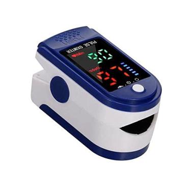 Imagem de Oxímetro de pulso de dedo, saturação de oxigênio no sangue, monitor de oxigênio no sangue