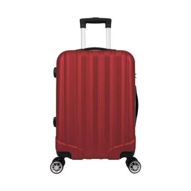 Imagem de Mala De Bordo Abs 4 Rodas Adventure Fortt Vermelha - Mab01-vr