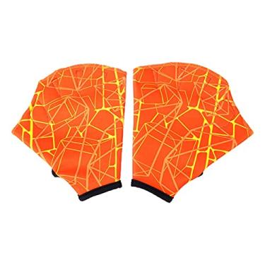 Imagem de oshhni Conjunto de Natação com Membranas para Surf E Snorkel, Nadadeiras para Homens E Mulheres, laranja, eu