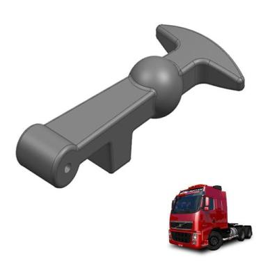 Imagem de Presilha Tampa Bateria Volvo Fh 2014 2015 Borracha - GR Sul