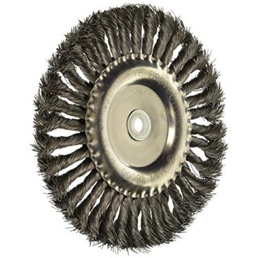 Imagem de Eazypower 87950 Escova de fio nó de 8" com mandril de 5/8"-1/2 (1-pacote)