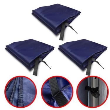 Imagem de 3 Paredes de Fechamento Lateral para Tendas Gazebo 3x3 (Tenda não incl