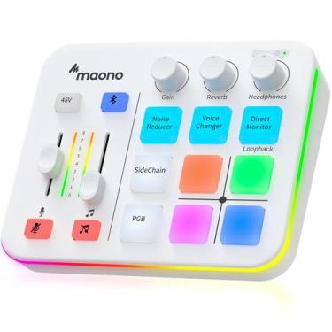 Imagem de Mixer de Áudio para Jogos MAONO MaonoCaster G1 NEO com Bluetooth e RGB