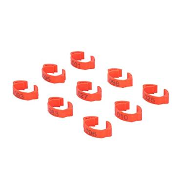 Imagem de Ymiko Bandas de Aves de Aves de Pernas Clipon Anéis de pé Com 01100 Números de Frango Suprimentos de Ganso de Pato de Frango