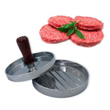 Imagem de Molde Forma Para Hambúrguer Caseiro Artesanal 12 Cm Sem Cheiro Gourmet