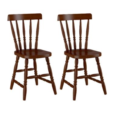 Imagem de Kit com 2 Cadeiras Piratini Colonial - 150EA - Castanho