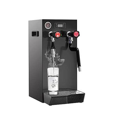 Imagem de JYXYXSCP Espumador de leite multifuncional comercial. Máquina de espuma de água fervente a vapor totalmente automática de 8L, espumador de leite café de leite