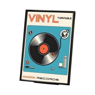 Imagem de Pôster De Discos De Vinil Retrô, Arte Em HD, Decoração De Parede À Pro