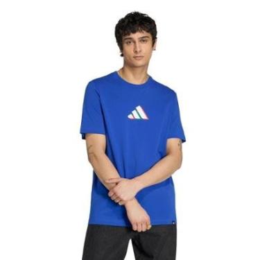 Imagem de Camiseta Adidas Estampada Italy Etrusco-Masculino