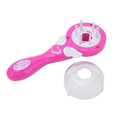 Imagem de Pokerty9 Trança de cabelo elétrica, protetor de mão de obra de plástico seguro para trançar cabelo