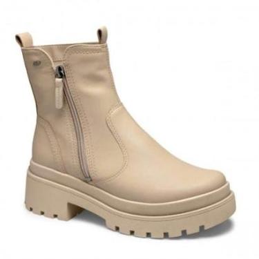 Imagem de Bota Dakota Chelsea Tratorada Feminina - Bege-Feminino