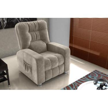 Imagem de Poltrona Recl. MX7 Azera Masserati Cappuccino E400 - Matrix - LM DECOR