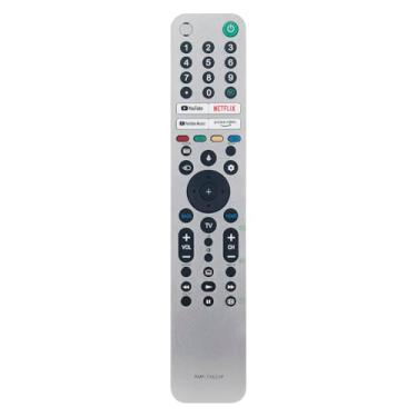 Imagem de RMF-TX621P Controle remoto substituído por voz adequado para Sony 4K UHD Smart TV Z9J A80J A90J X80J X85J X90J X95J Series KD-55X90J KD-65X80J KD-43X80J KD-75X85J KD-85X85J