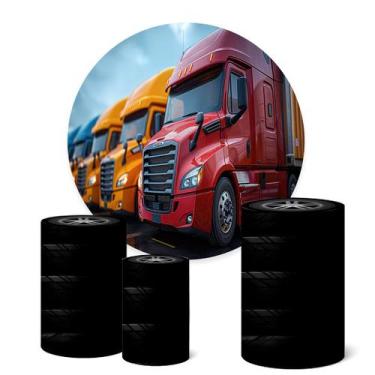 Imagem de Trio Capas Cilindro Painel Redondo 1,50m Caminhão - Fadrix, K1RUK0004