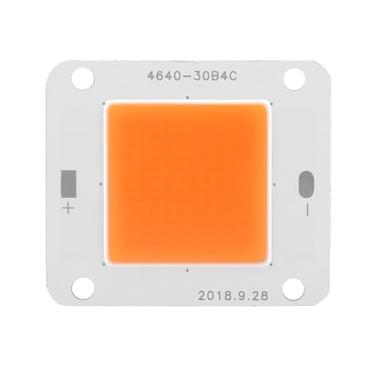 Imagem de Grcfumo Cob LED cultive luz, cultivar luzes para plantas internas, DC12V 50W Cob Chip LED Full Spectrum Plant Grow Lamp Light Source