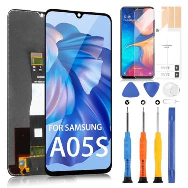 Imagem de Tela LCD de substituição para Samsung Galaxy A05S SM-A057F SM-A057M SM-A057G 17.0 cm A05S Display LCD Touch Screen Digitalizador com kit de ferramentas de reparo